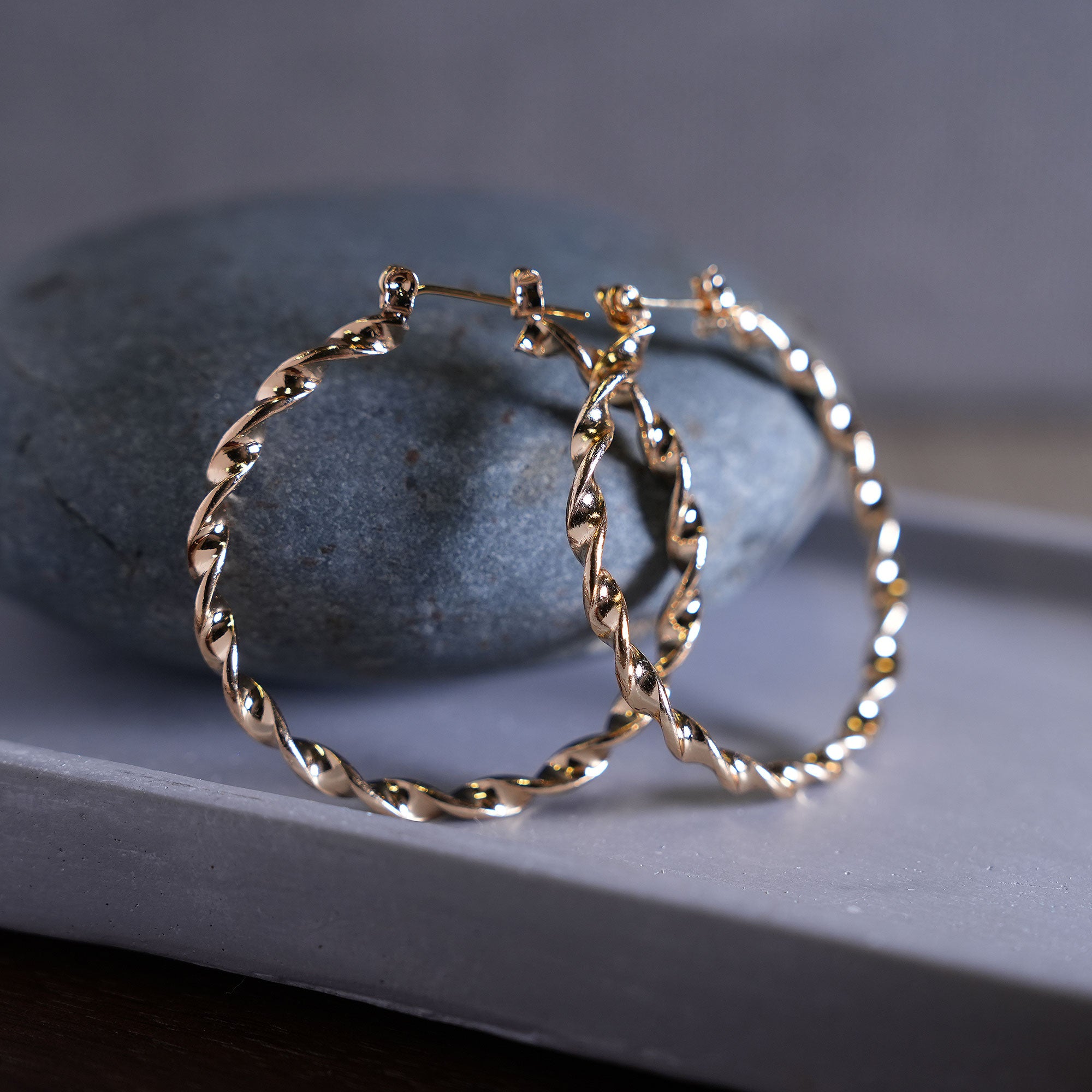 The Twisted Hoop Earring